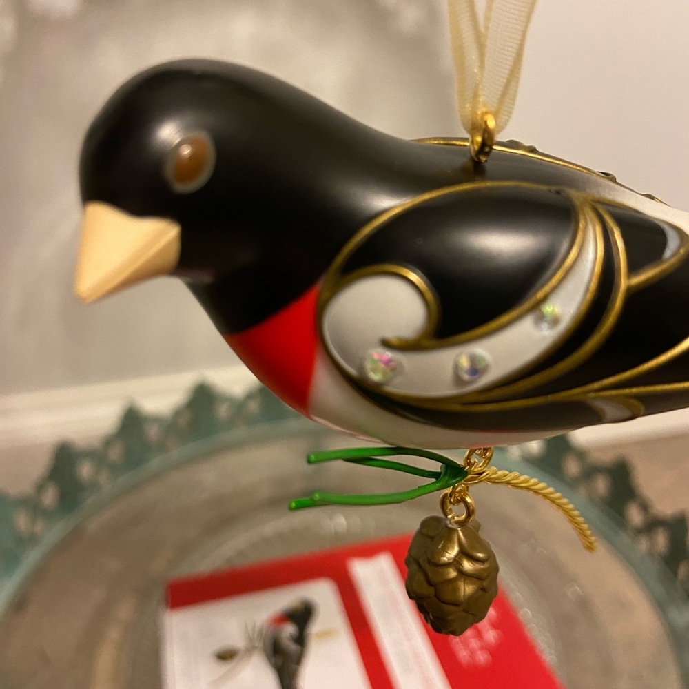 Rose-Breasted Grosbeak Hallmark KOC Exclusive
